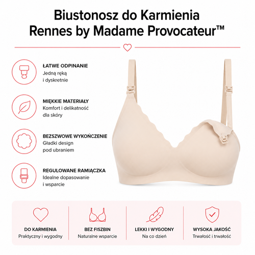 Biustonosz do Karmienia Rennes by Madame Provocateur™