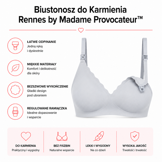 Biustonosz do Karmienia Rennes by Madame Provocateur™