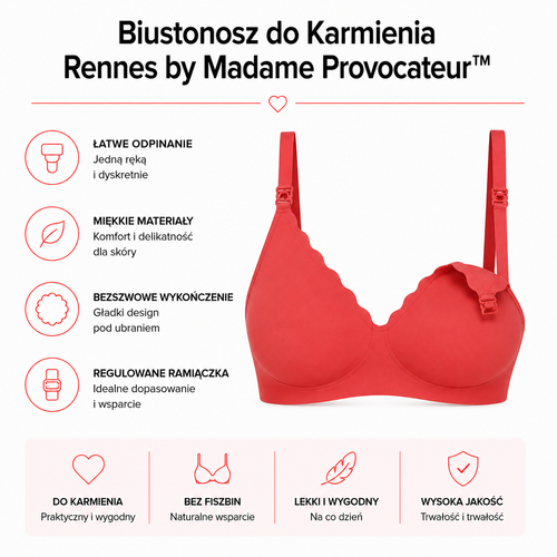 Biustonosz do Karmienia Rennes by Madame Provocateur™