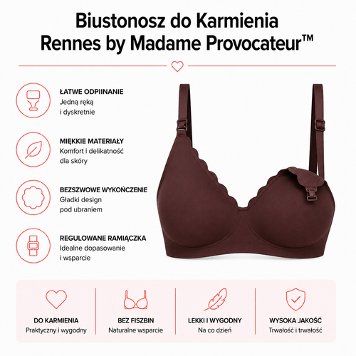 Biustonosz do Karmienia Rennes by Madame Provocateur™