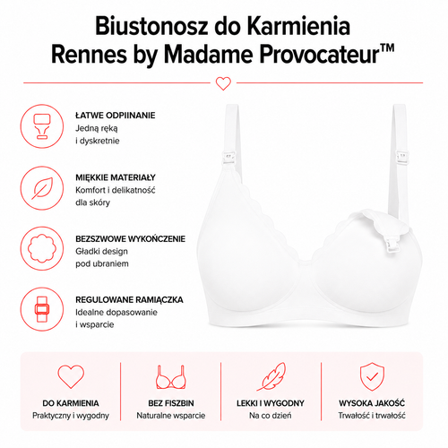 Biustonosz do Karmienia Rennes by Madame Provocateur™