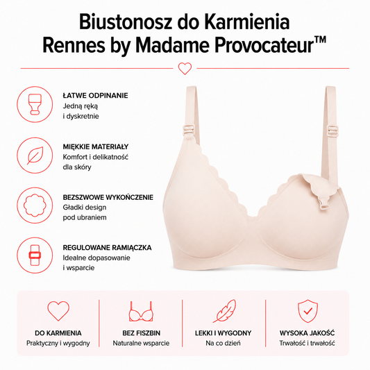 Biustonosz do Karmienia Rennes by Madame Provocateur™
